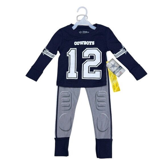 Dallas Cowboy Other - Dallas Cowboys Authentic Toddler Boy Football Sleepwear 2pc Set, Size 24 M NWT